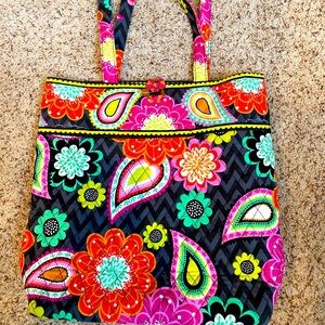 Vera Bradley Ziggy Zinnea Tote